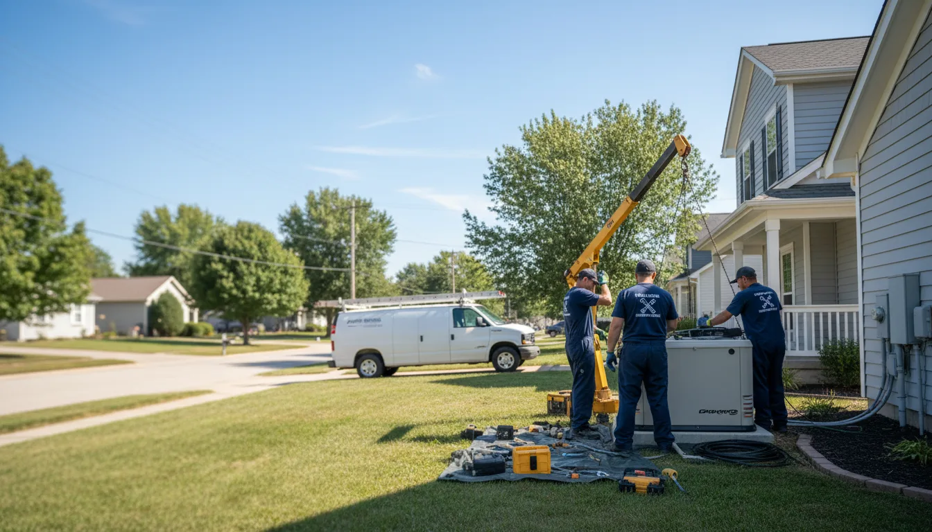 Generator Installation in Bridgewater, IA near me